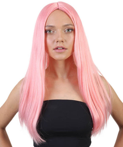 Wigs2you ハロウィンパーティープレミアム H-879 悪の花嫁 II 女性用ウィッグ ピーチ色
