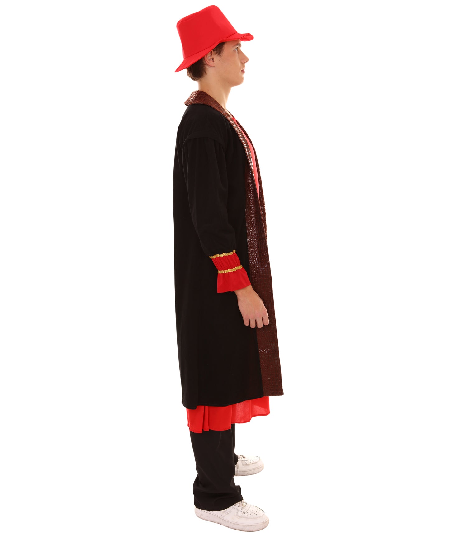 男性 JCP-048 の画家アーティスト衣装 レッドコスプレ衣装