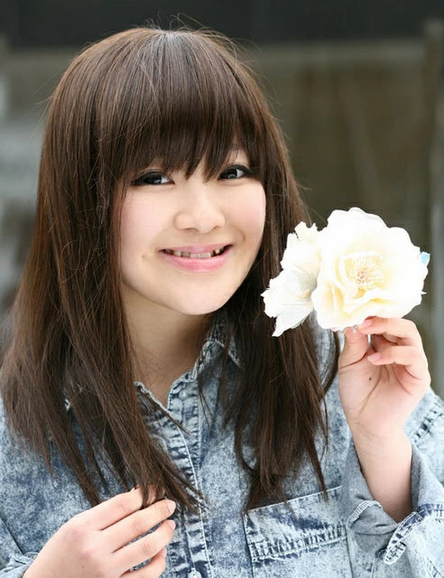 Wigs2you WS-2008 ストレートフルウィッグ｜耐熱日本製ファイバー使用・自然なツヤ・ミディアム丈・簡単装着, ファッションウィッグ