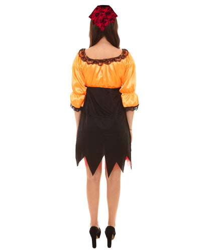 ウィメンズ JCP-021_2 コスチューム セクシー パイレーツ オレンジ コスプレ コスチューム