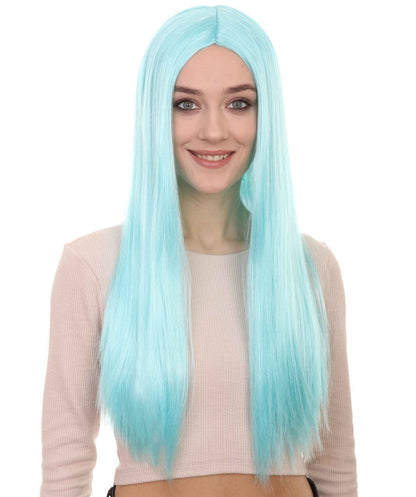 Wigs2you ハロウィンパーティープレミアム H-858 悪の花嫁 II 女性ウィッグ ブルーレイク色