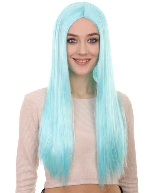 Wigs2you ハロウィンパーティープレミアム H-858 悪の花嫁 II 女性ウィッグ ブルーレイク色