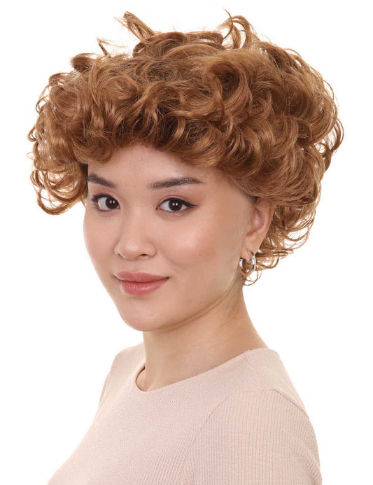 Wigs2you ハロウィンパーティープレミアム レディース H-589 コウノトリウィッグ ブラウン