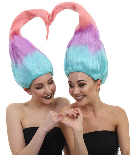 Wigs2youハロウィンパーティープレミアムレディースH-1877 着けやすい 非常に快適 コスプレウィッグ 女性ツイントロールスタイル