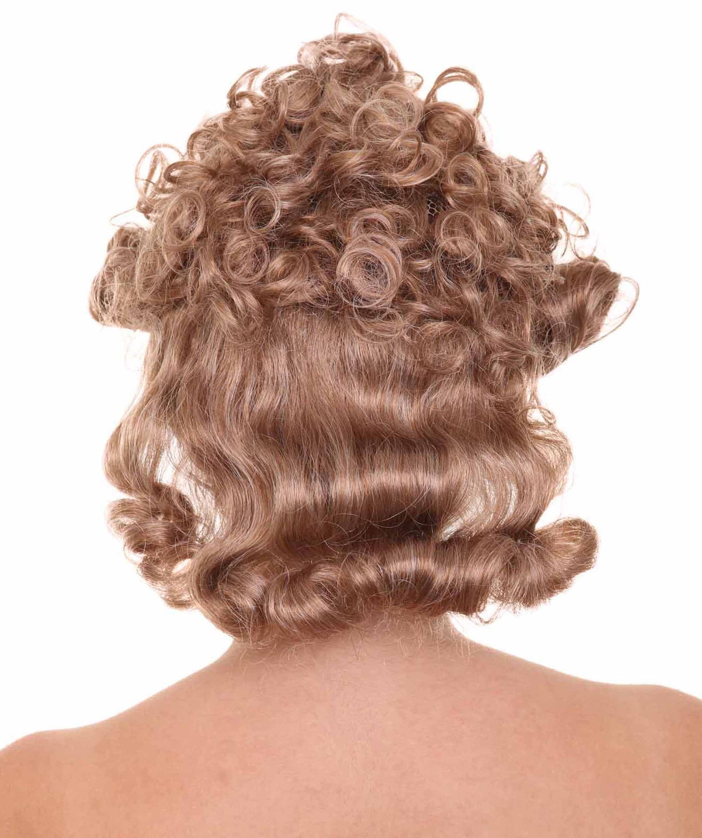 レディース A Series of Unfortunate Events Justice Strauss H-3840 TV/映画ウィッグ プレミアム 通気性の良い キャップレスキャップ