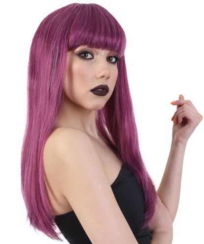 Wigs2you ハロウィンパーティープレミアム H-1857 着け心地が良い とても快適 大人用 女性 コスプレウィッグ ディセンダンツ2 マル