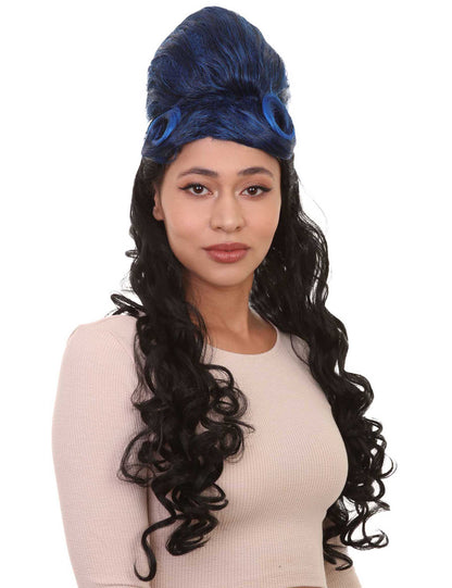 ルネッサンス レディ 女性用ウィッグ コレクション | ロングカーリーコロニアルコスプレハロウィンウィッグ | ウィッグ プレミアム通気性キャップレスキャップ H-405