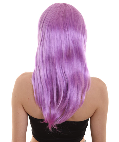 Wigs2you ハロウィン パーティー プレミアム H-941 3レイヤーのパーティー ガール ウィッグ Lt パープル カラー