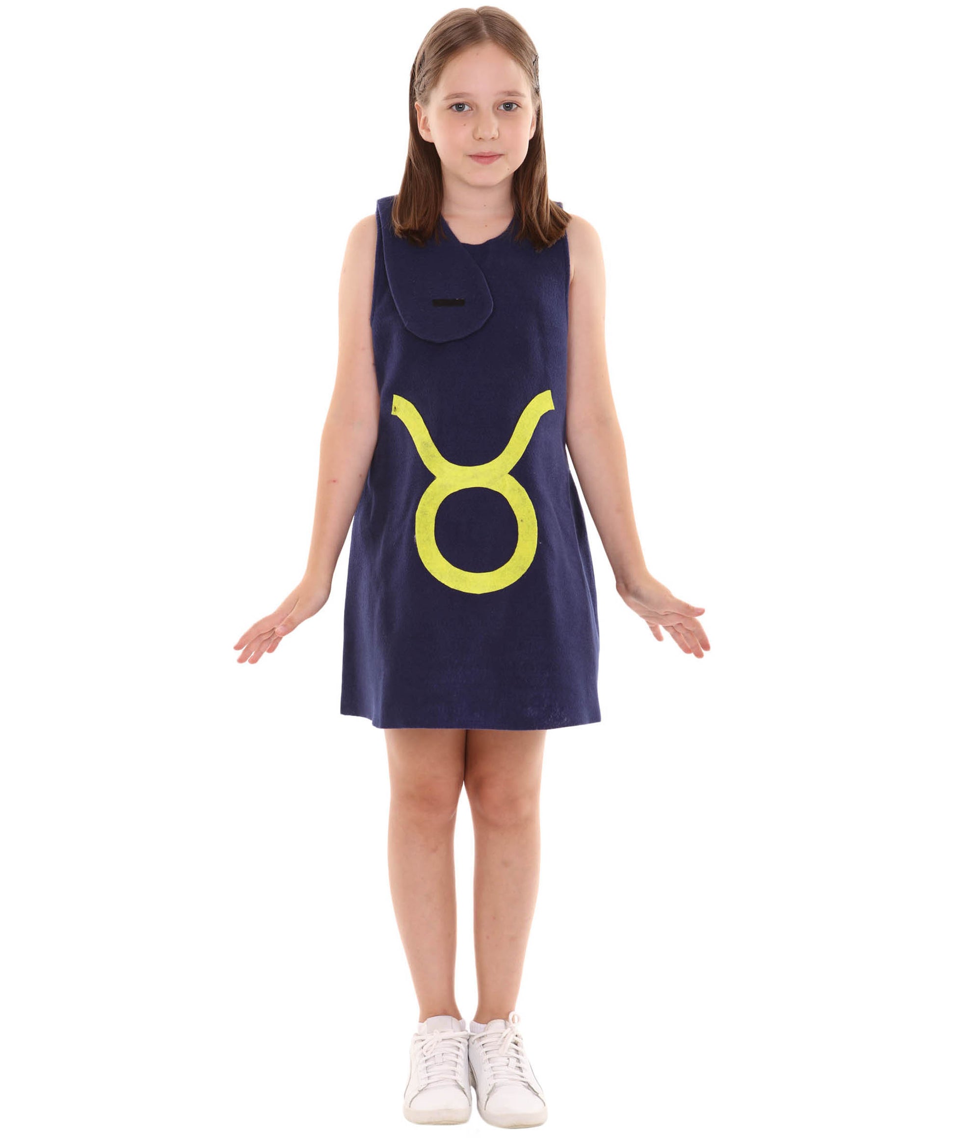 牡牛座 パーティーコスチューム JCO-263(Kids) 子供用ガール 12 星座のトロール ドレス ブルー ハロウィン コスチューム