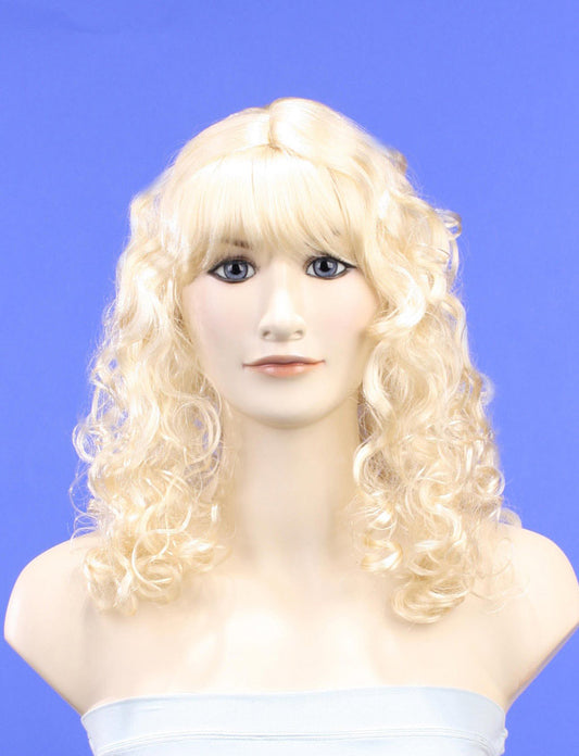 ハロウィンパーティープレミアムレディース H-171 ハローブロンド ファンシーキャラクターファッションウィッグ ソフト合成繊維