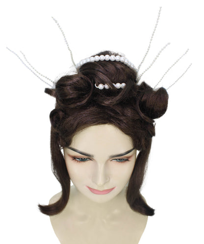 女性用 H-5971 ドラッグクイーンウィッグ ハロウィンに最適 合成繊維 コスプレウィッグ