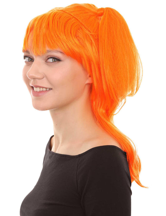 Wigs2you ハロウィンパーティープレミアム レディース H-775 バナナエンジェルウィッグ パンプキンオレンジ色