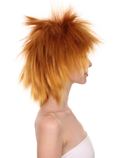 Wigs2you ハロウィンパーティープレミアムレディース H-1684 着け心地が良い とても快適 ファンキーパンク ゴールデンブラウンウィッグ