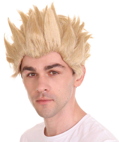 ハロウィンパーティープレミアムメンズ H-4838 「シュガーラッシュ：オンライン」ラルフ ゴールドウィッグ