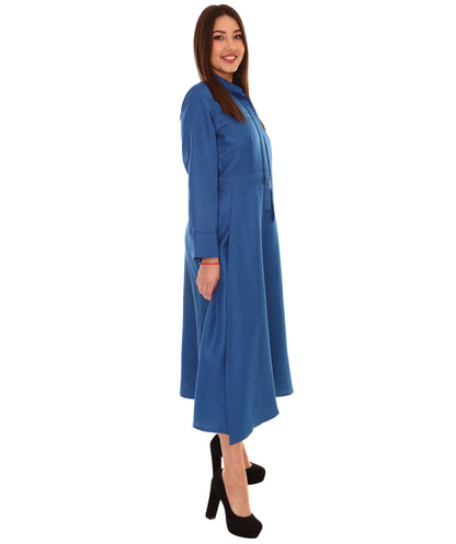 女性 JCP-142 のメイドコスチューム ブルーコスプレコスチューム