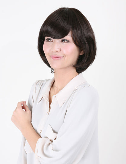 "耐熱商品☆綺麗なお姉さんスタイルになれちゃいます♪ ミディアムウィッグです♪ ウィッグネット付き♪ W-570 "