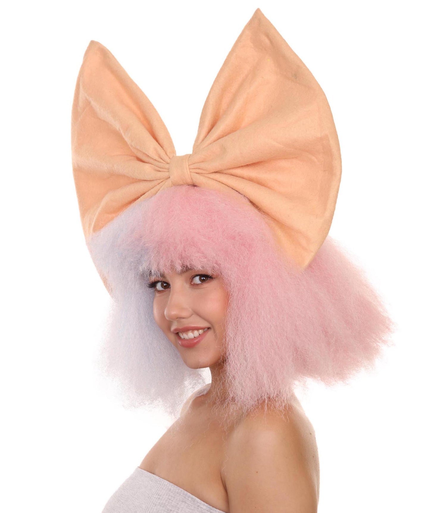 ハロウィンパーティープレミアムレディ H-5449 ミディアムレングス ツートーンスーパーグループウィッグ