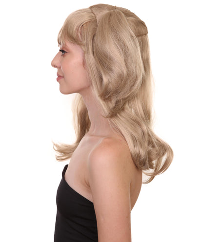Wigs2you ハロウィンパーティー プレミアム レディース H-804 バナナエンジェルウィッグ ダークブロンドカラー
