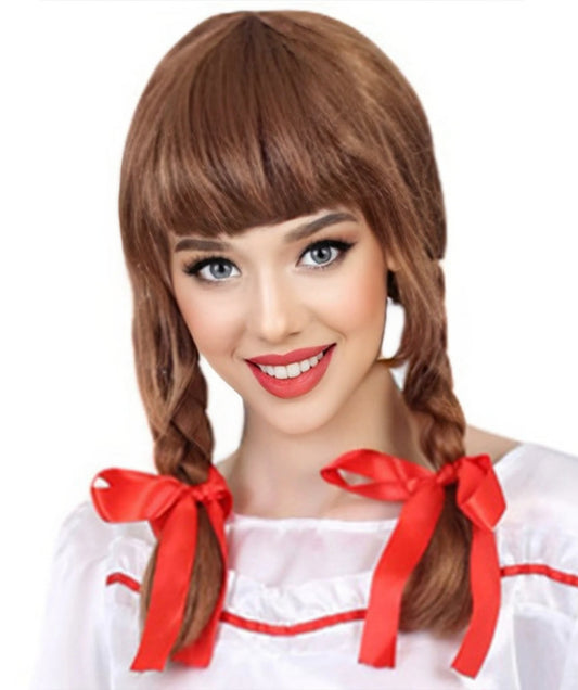 Wigs2you ハロウィンパーティープレミアムレディース H-1463 美しいルックを手に入れよう！独占！コスプレウィッグ アナベルムービースタイル