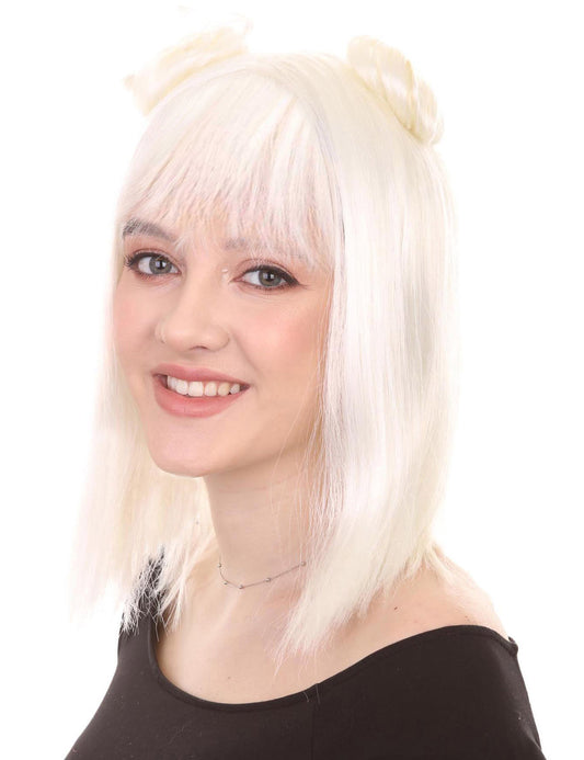 Wigs2you ハロウィンパーティープレミアムレディース H-1480 美しいルックを手に入れよう！ツームーンスタイルのウィッグ