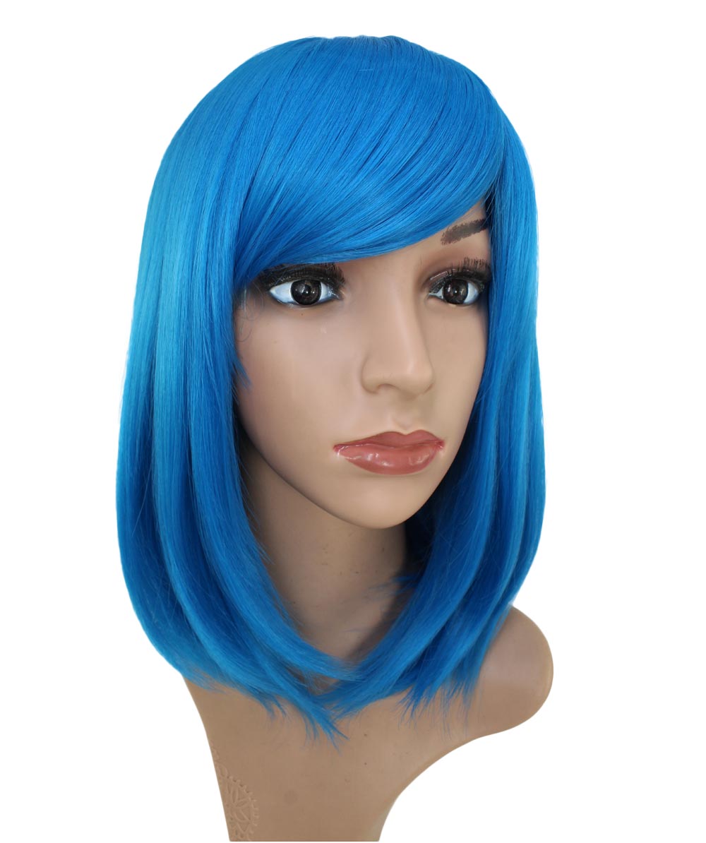 Wigs2You ミディアムストレートウィッグ サイドバング付き フルウィッグ 耐熱ファイバー製 コスプレ・イベント用 - サンディブラウン C-069