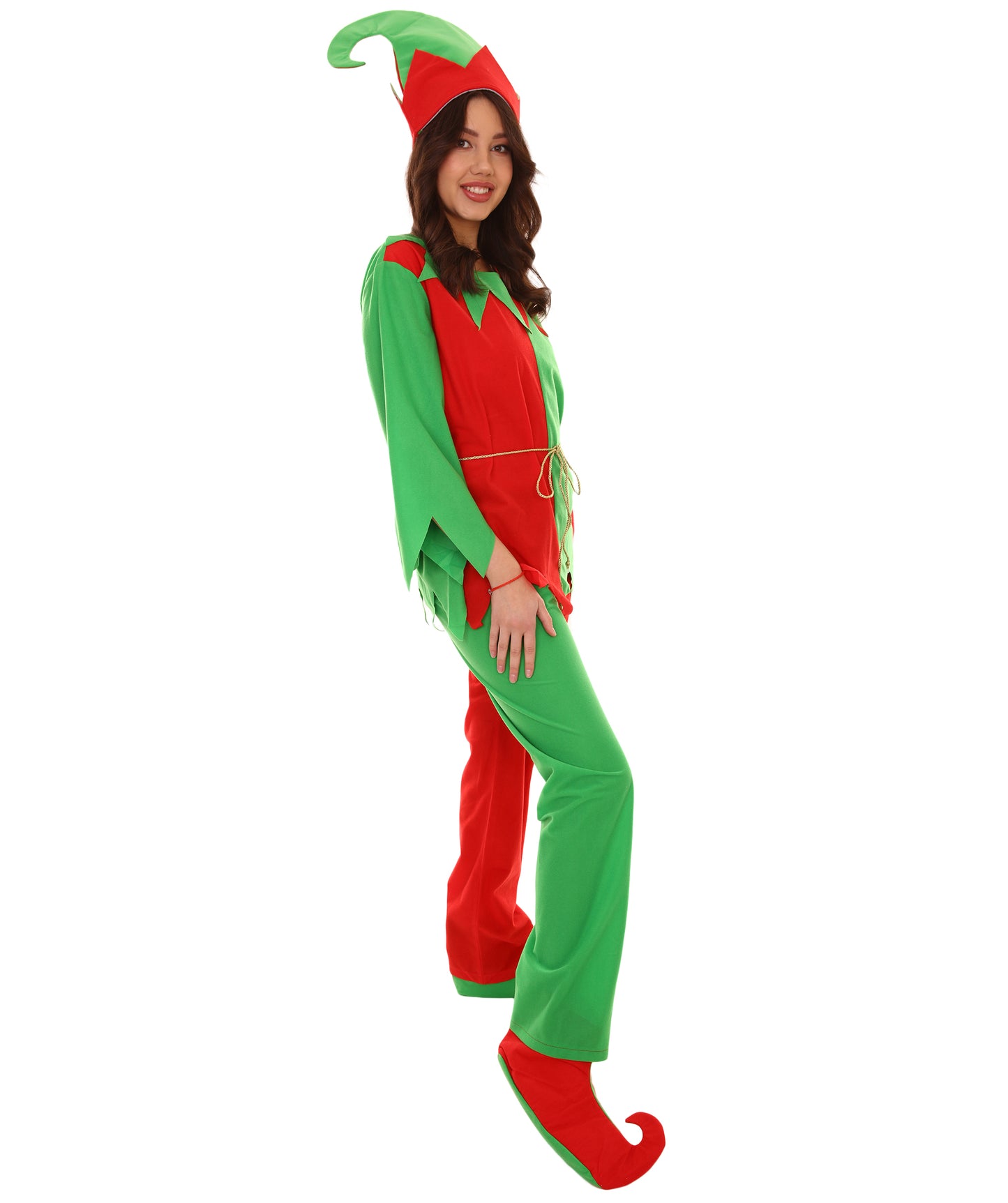 Wigs2you.com JCX-002 女性用クリスマスサンタヘルパーコスチューム,コスプレ衣装 。