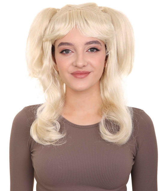 Wigs2you ハロウィンパーティー プレミアム レディース H-801 バナナエンジェルウィッグ Lt ブロンドカラー