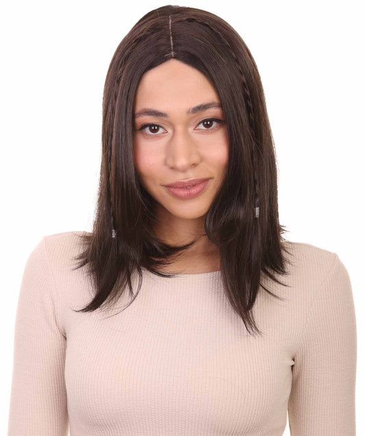 Wigs2you ハロウィンパーティープレミアム レディース H-919 スワンプクイーンウィッグ ダークブラウン色