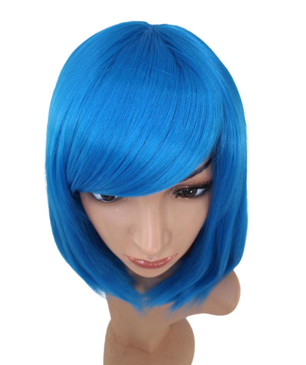 Wigs2You ミディアムストレートウィッグ サイドバング付き フルウィッグ 耐熱ファイバー製 コスプレ・イベント用 - サンディブラウン C-069