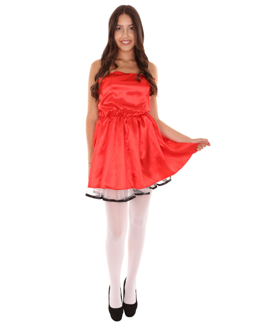 女性用 JCO-342_15 プロムドレス コスプレ レッド コスチューム