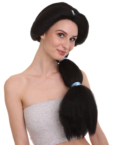 Halloween Party Premium Ladies H-4701 Wreck It Ralph 2 Princess Jasmine Braided Wig