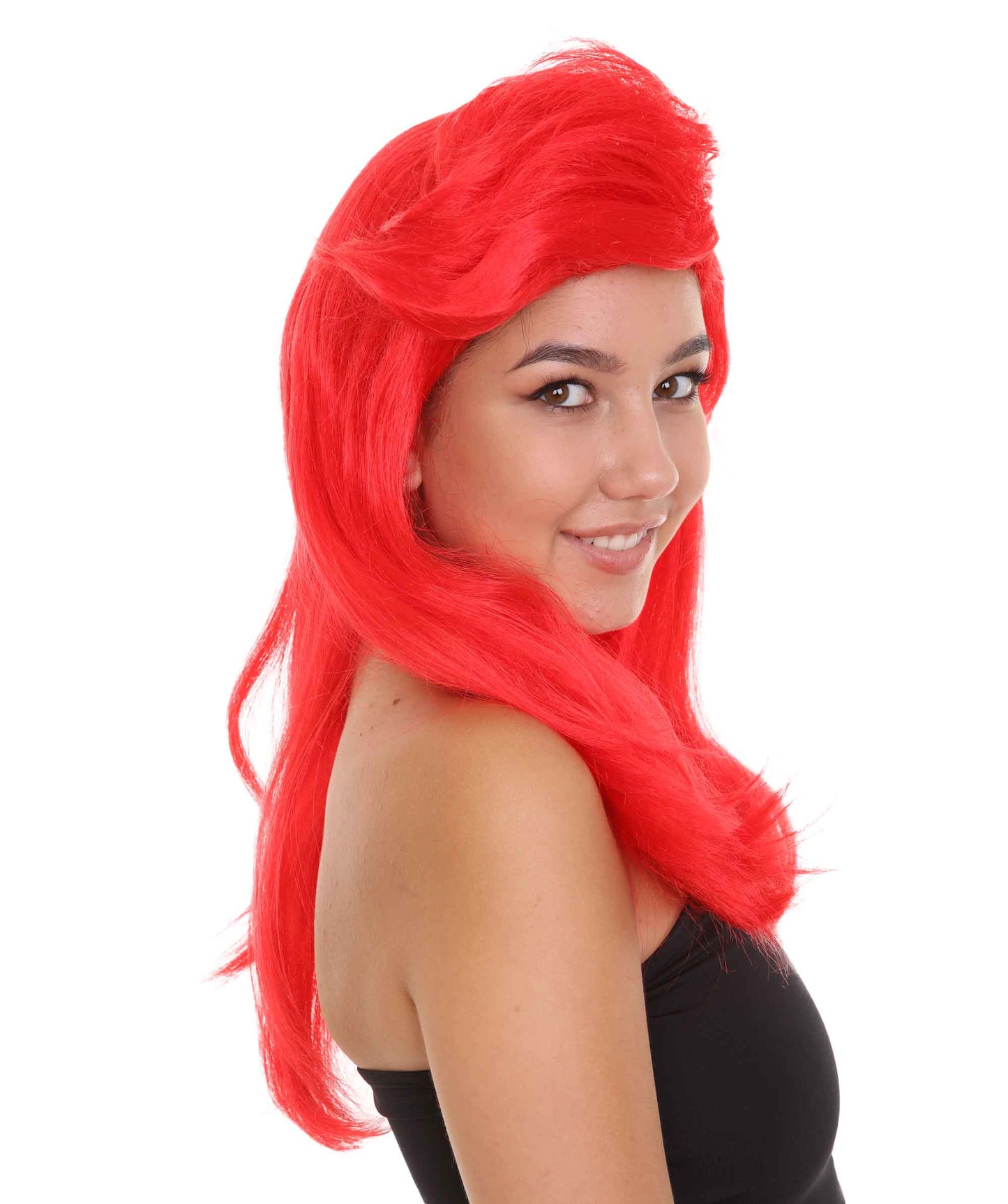 コスプレウィッグ 赤いマーメイドウィッグ H-2679 着用しやすい 現代の女性のための完璧なウィッグの選び方