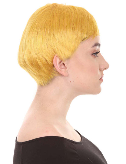 Wigs2you ハロウィンパーティープレミアム レディース H-594 コウノトリウィッグ ゴールデンイエロー