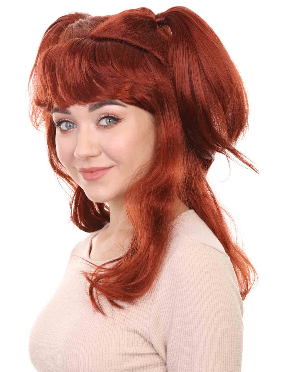 Wigs2you ハロウィンパーティープレミアム レディース H-772 バナナエンジェルウィッグ ダークオーバーン色