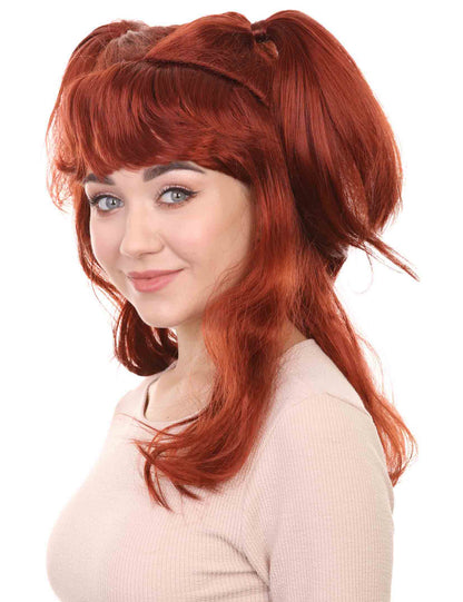 Wigs2you ハロウィンパーティープレミアム レディース H-772 バナナエンジェルウィッグ ダークオーバーン色