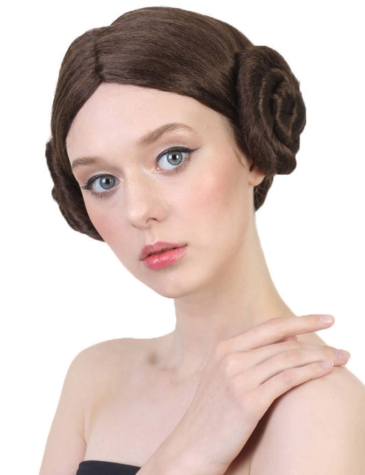 Wigs2you ハロウィンパーティープレミアムレディース H-1465 美しいルックを手に入れよう！コスプレウィッグ スターウォーズ プリンセスレイアスタイル