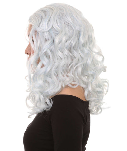 Wigs2you ハロウィンパーティー プレミアム レディース H-1100 とても着け心地の良いアリスウィッグ 鏡の国のアリス スカイブルー色