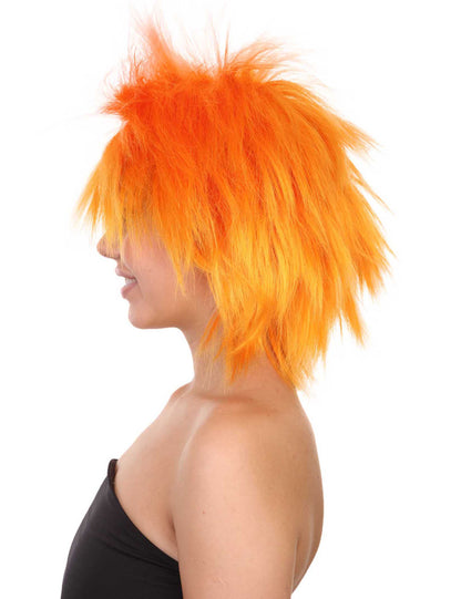 Wigs2you ハロウィンパーティープレミアムレディース H-1683 着け心地が良い とても快適 ファンキーパンク パンプキンウィッグ