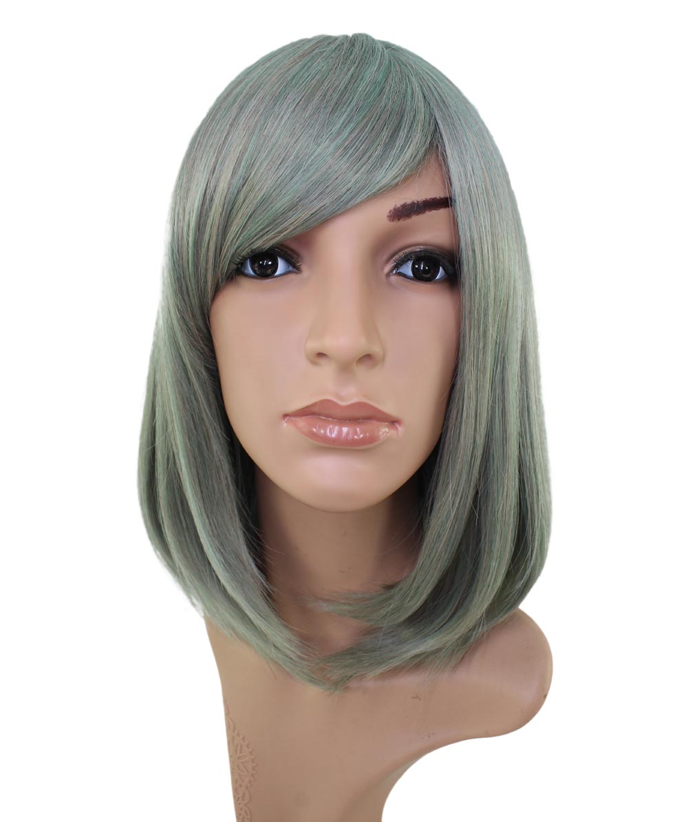Wigs2You ミディアムストレートウィッグ サイドバング付き フルウィッグ 耐熱ファイバー製 コスプレ・イベント用 - サンディブラウン C-069